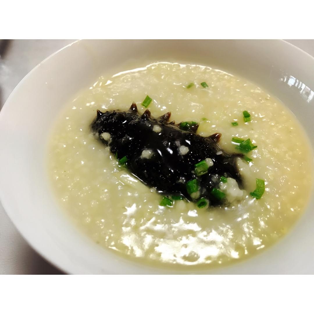 小米海参粥
