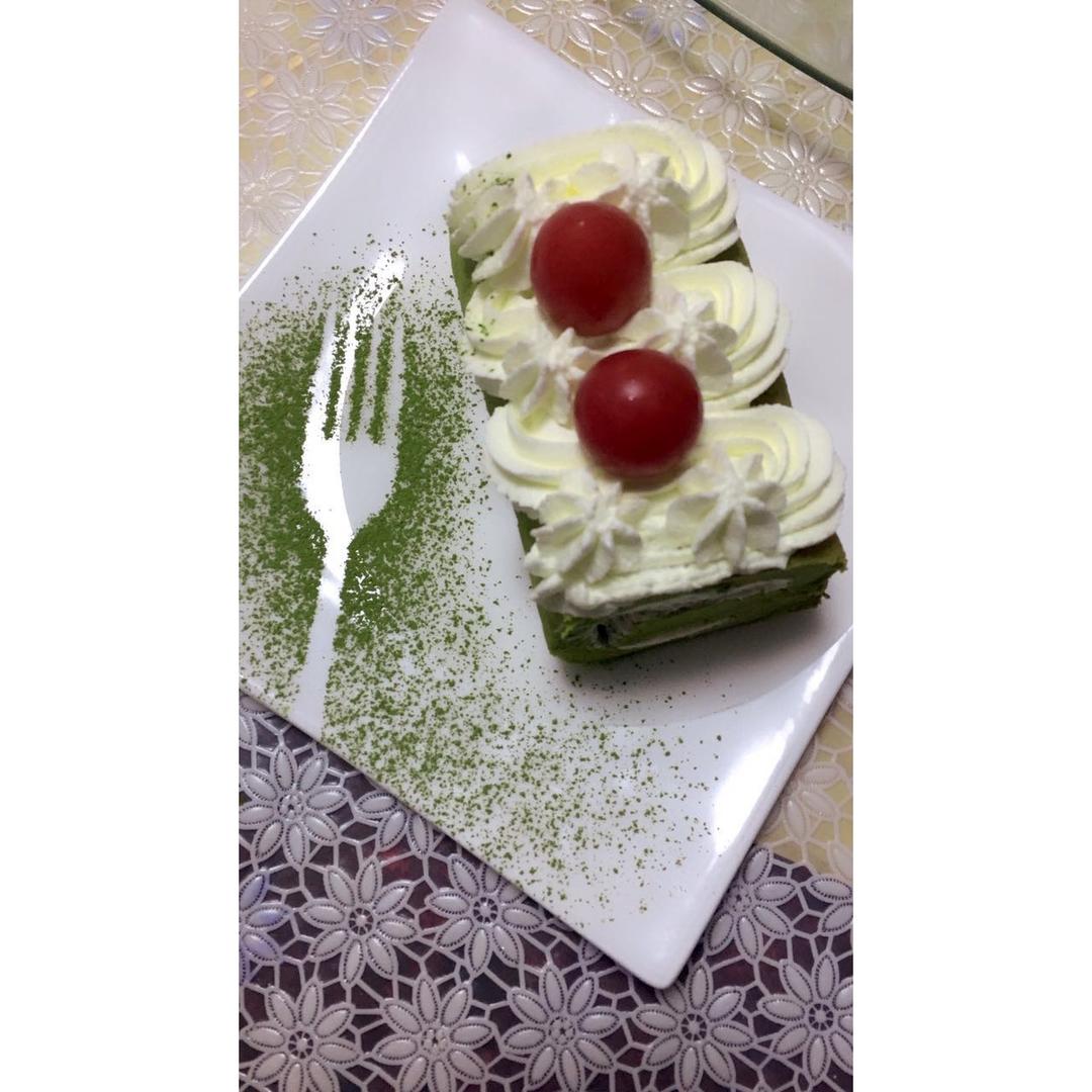 烫面抹茶蛋糕卷（卷不易裂）