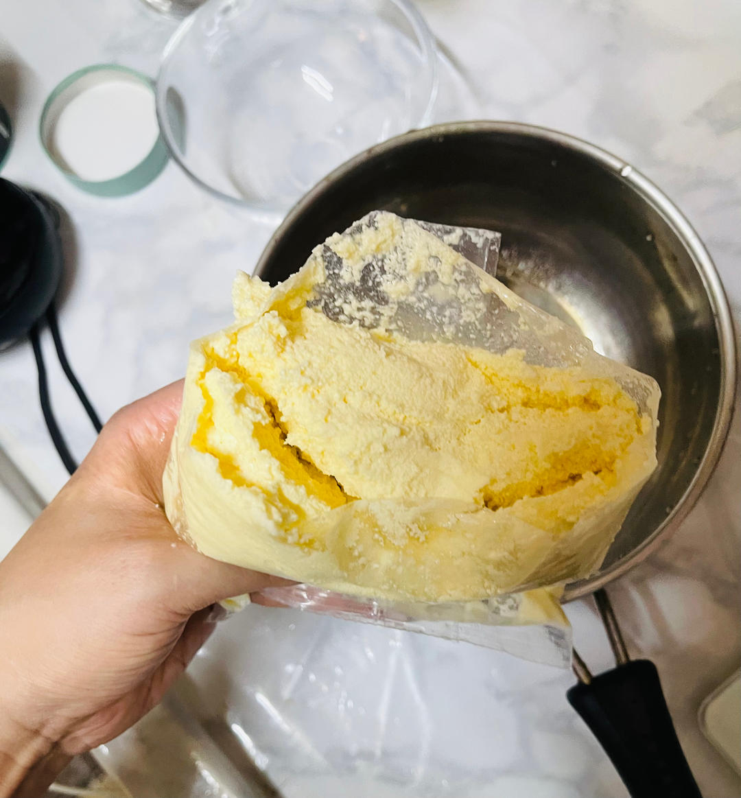 纯奶手撕吐司的做法 步骤1