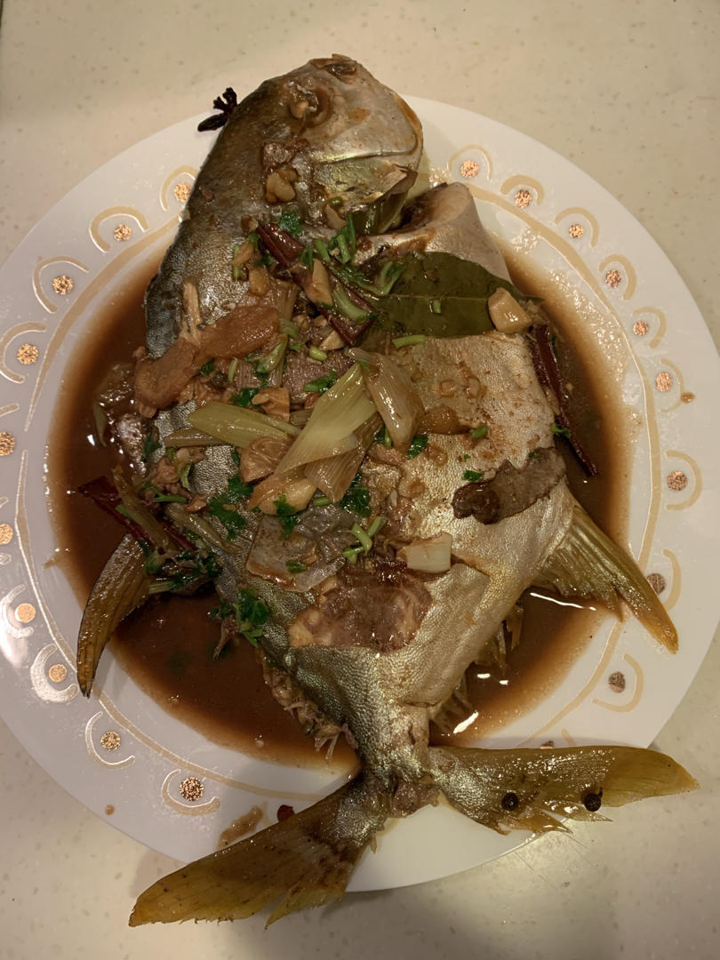 红烧鲳鱼