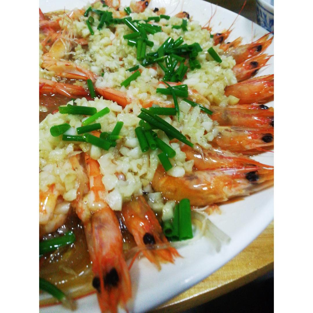 蒜蓉粉丝蒸大虾