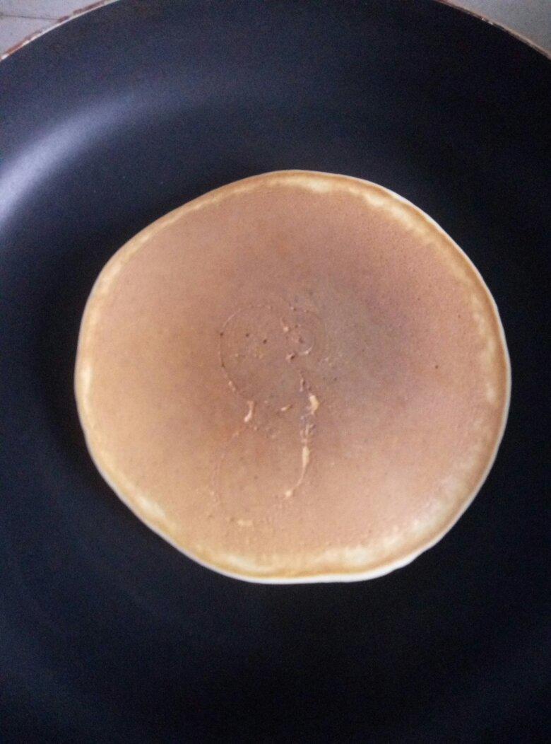 超级简单pancake【无黄油健康版】