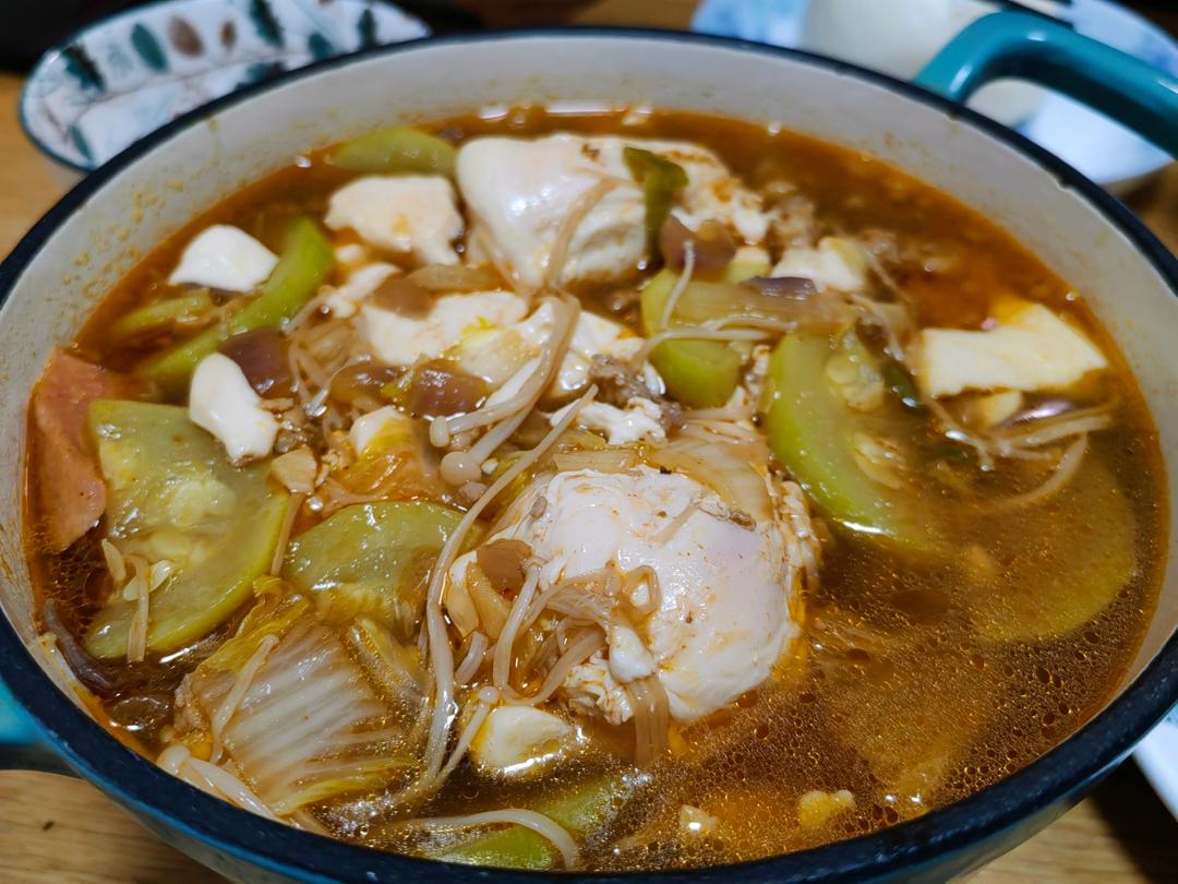 韩式嫩豆腐汤