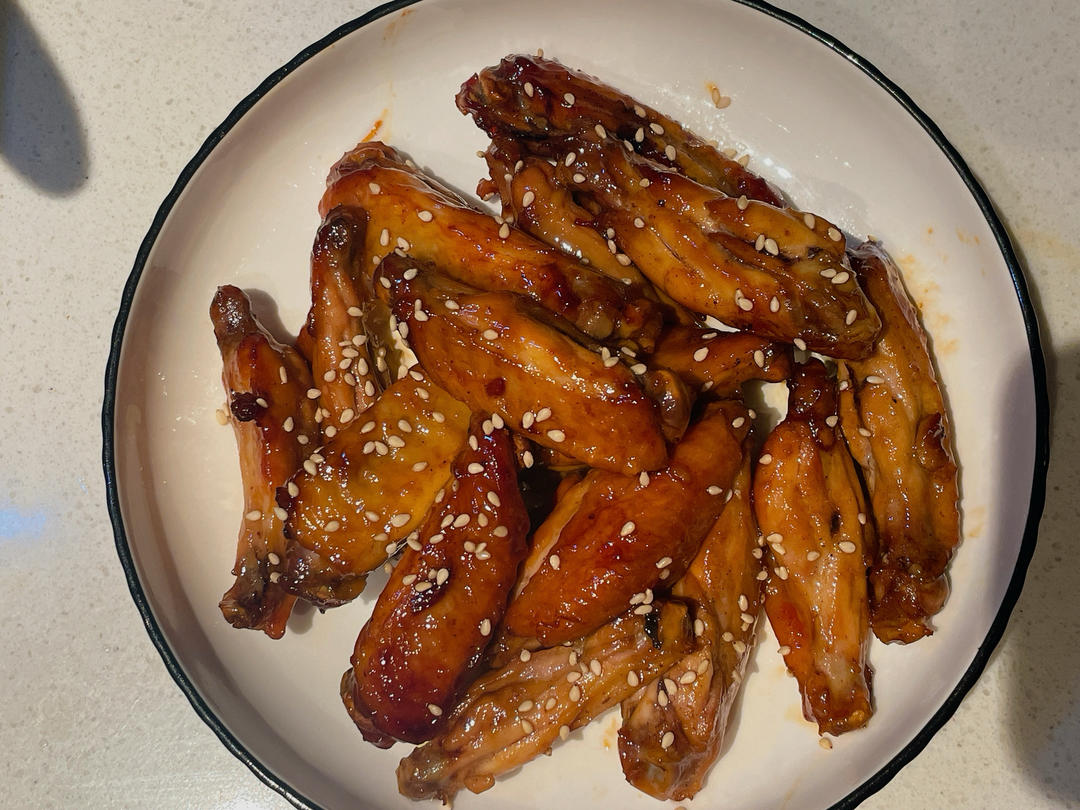 蜜汁鸡翅•不需要蜂蜜的蜜汁鸡翅