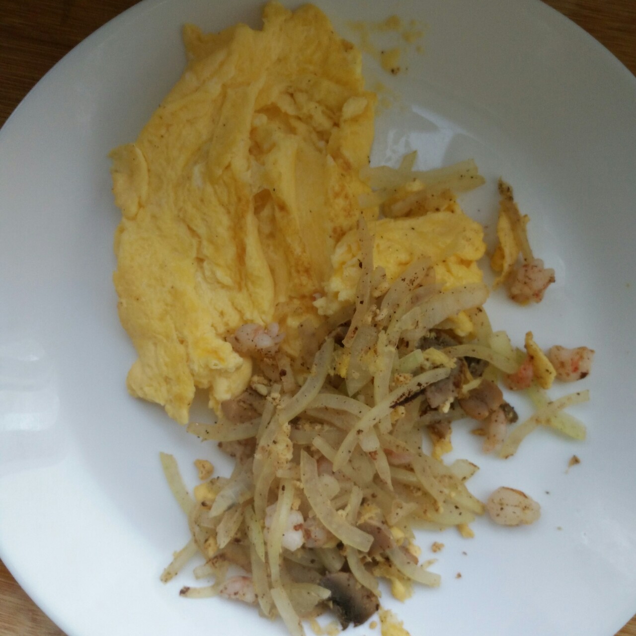 美式炒蛋 scrambled eggs