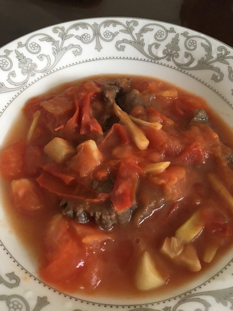 番茄牛肉