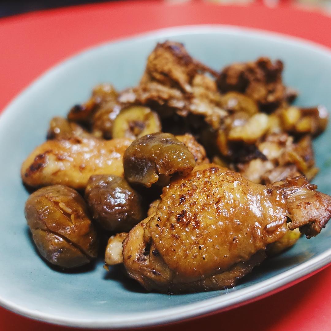栗子焖鸡