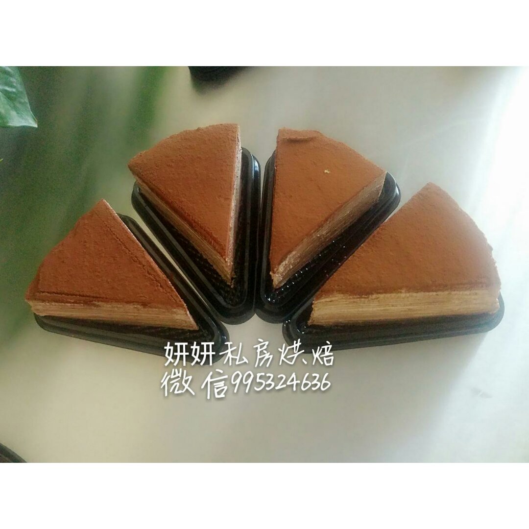 巧克力千层可丽饼