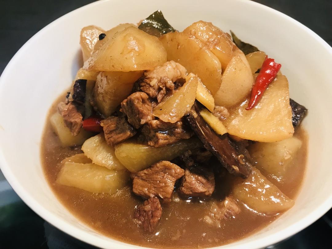 萝卜牛腩(超香超入味)
