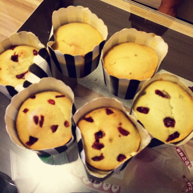 抹茶巧克力豆马芬