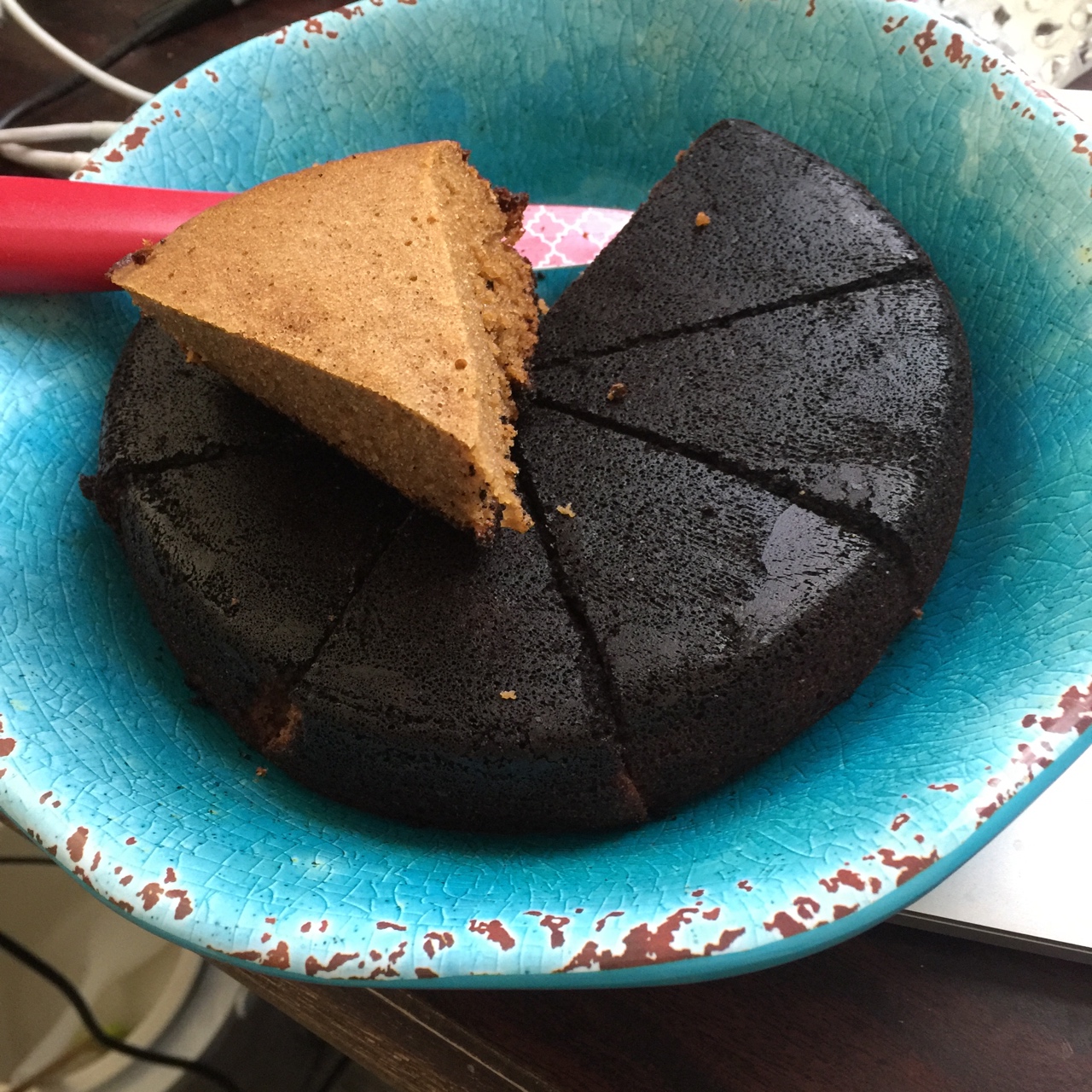 生酮食记·无烤箱版可可椰子粉蒸蛋糕