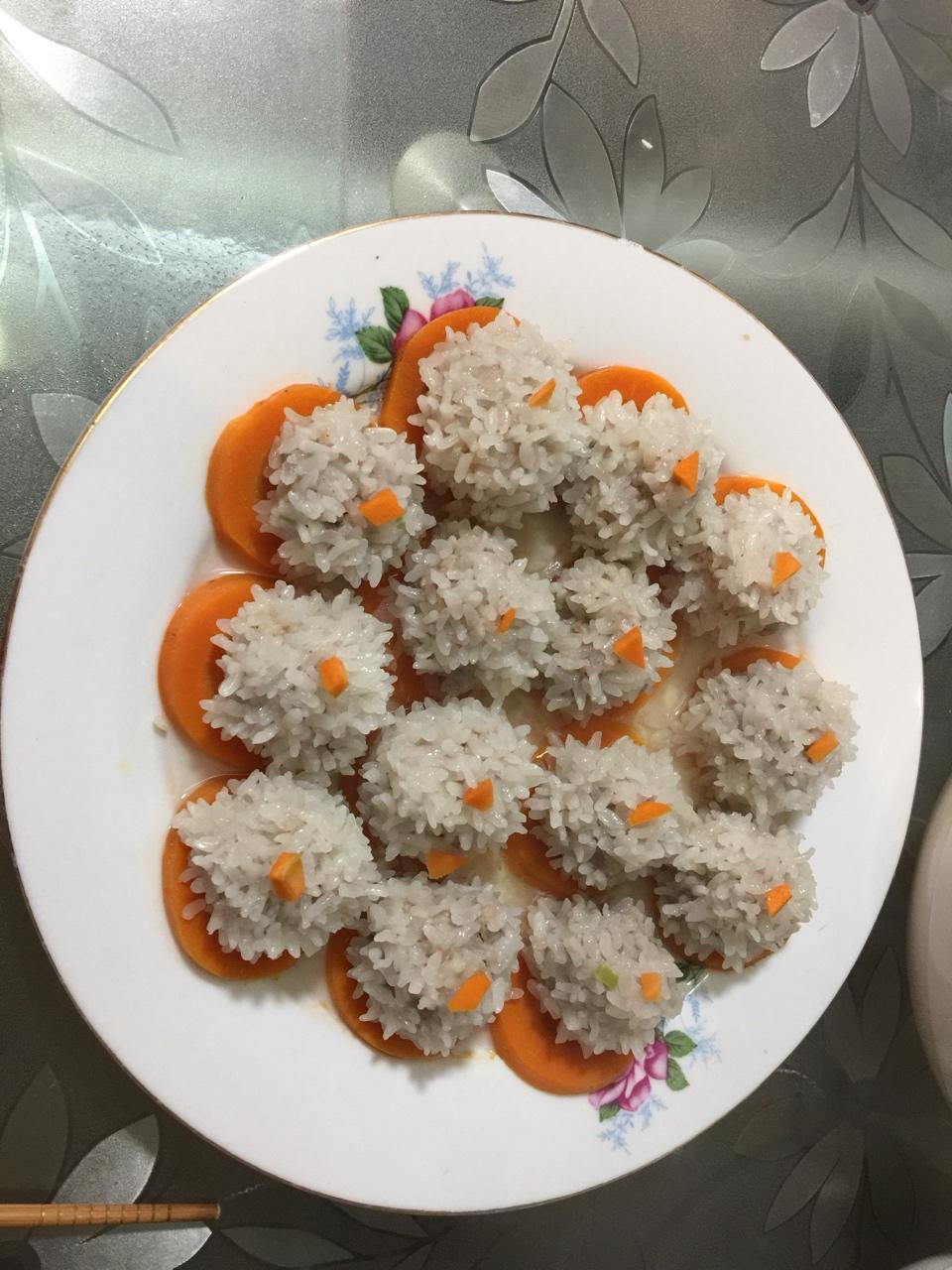 蒸糯米丸子
