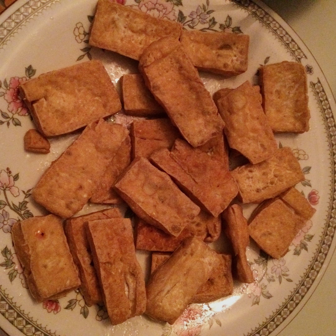 外脆里嫩炸豆腐