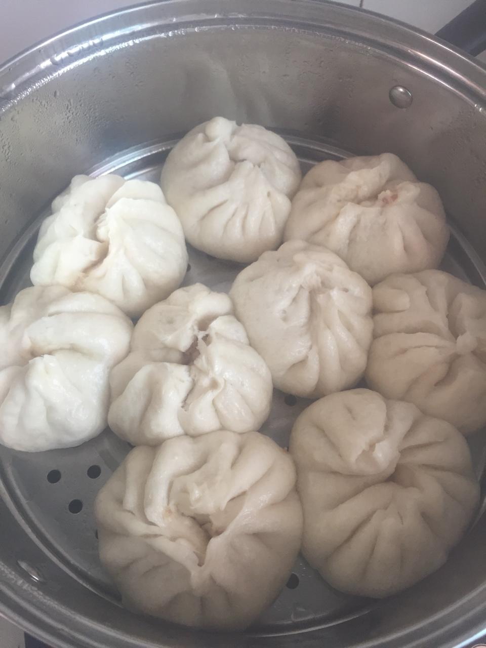 手工包子（肚脐包）