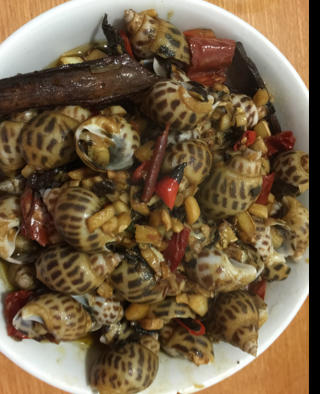 酱爆花螺