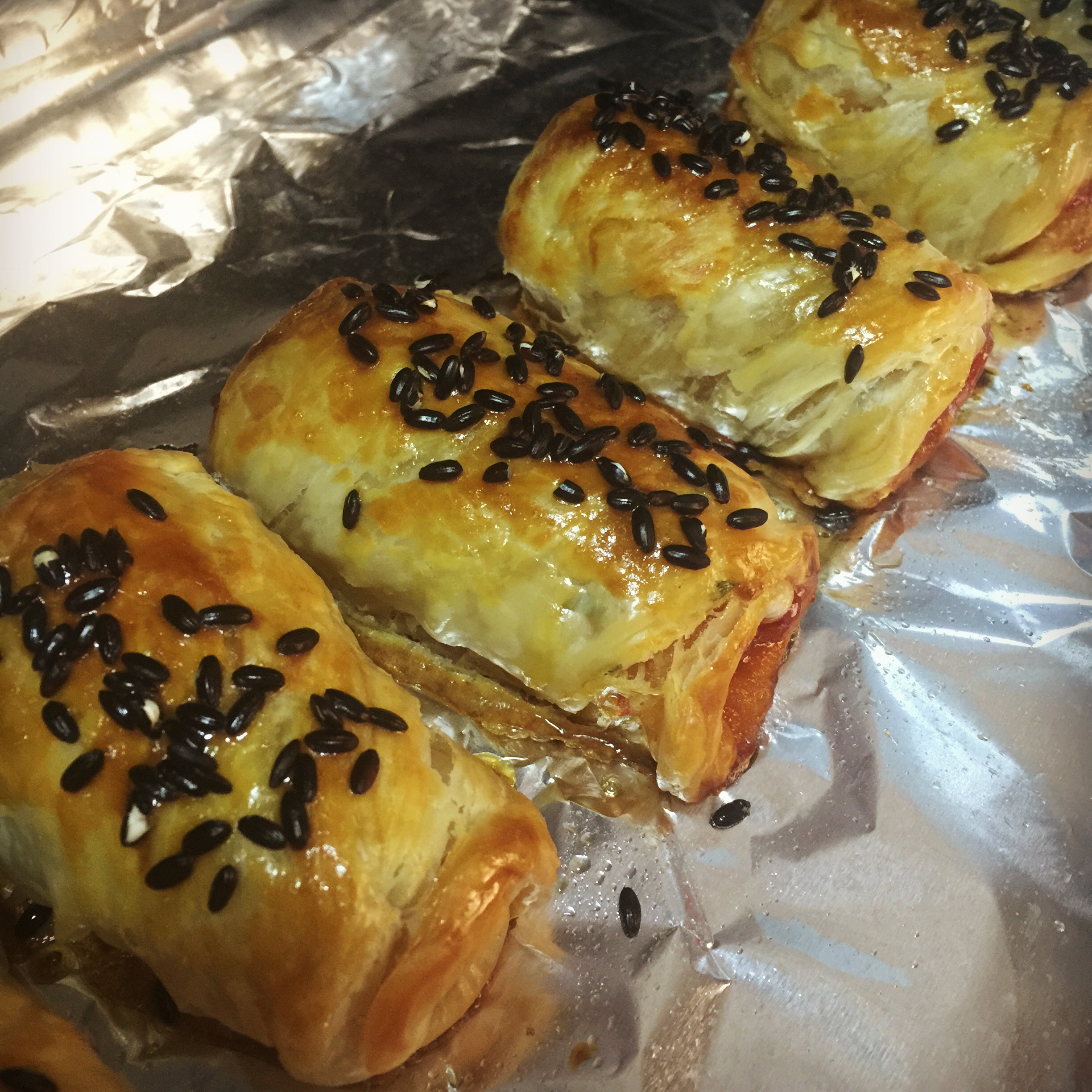 快手早餐——飞饼香肠小卷