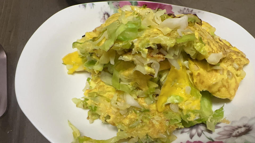 包菜蛋饼