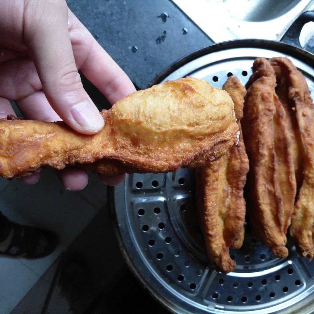 家庭油条的做法