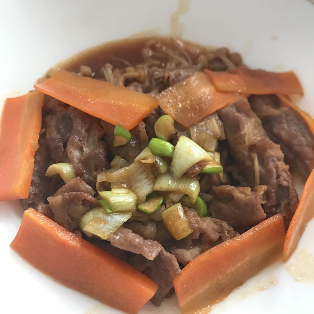 肥牛金针菇卷