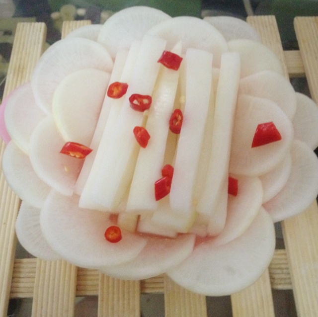 酸甜脆爽腌萝卜