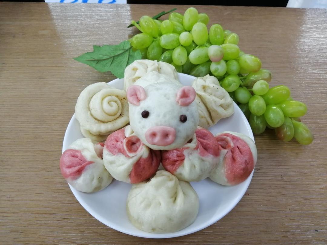 手工包子（肚脐包）