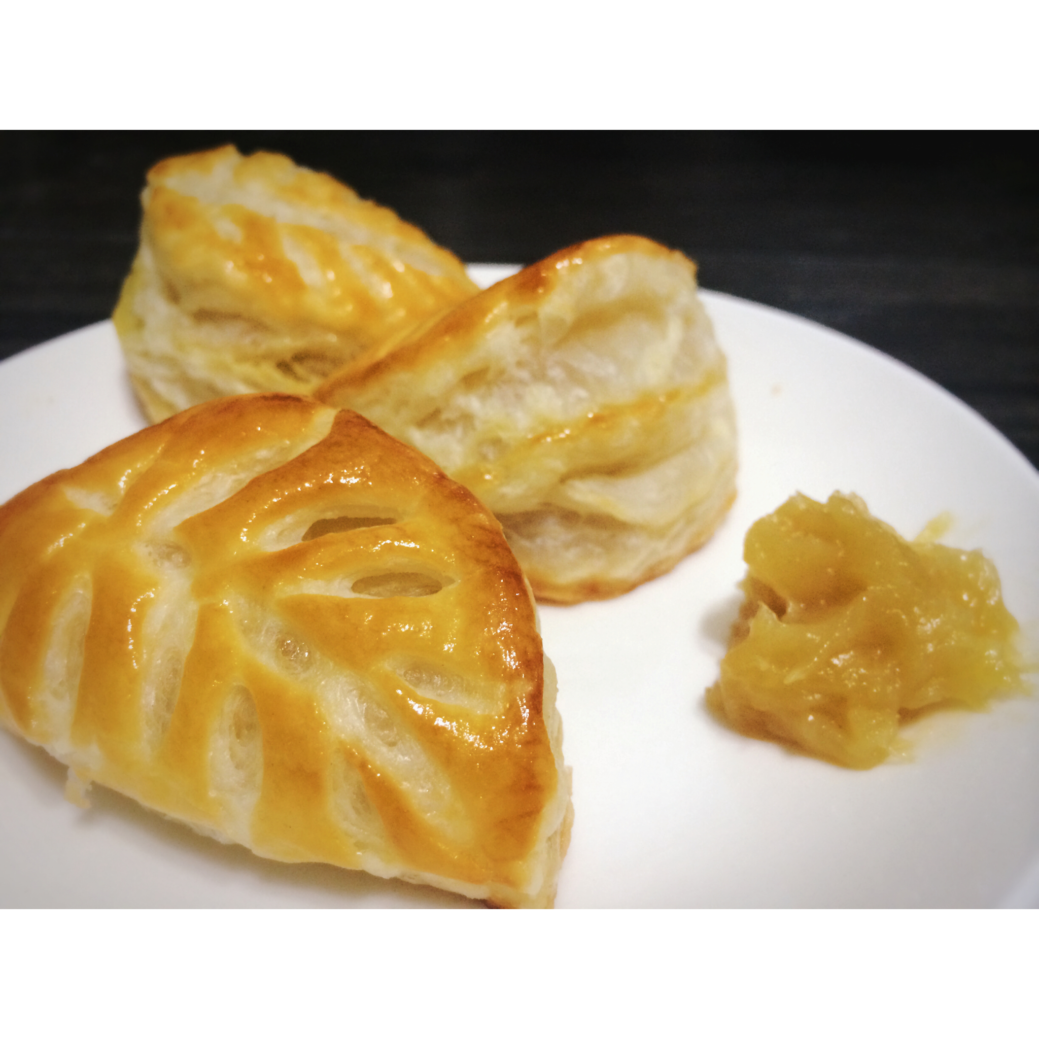 基础千层酥皮做法--附果酱酥、风车酥、蝴蝶酥和羊角酥整形