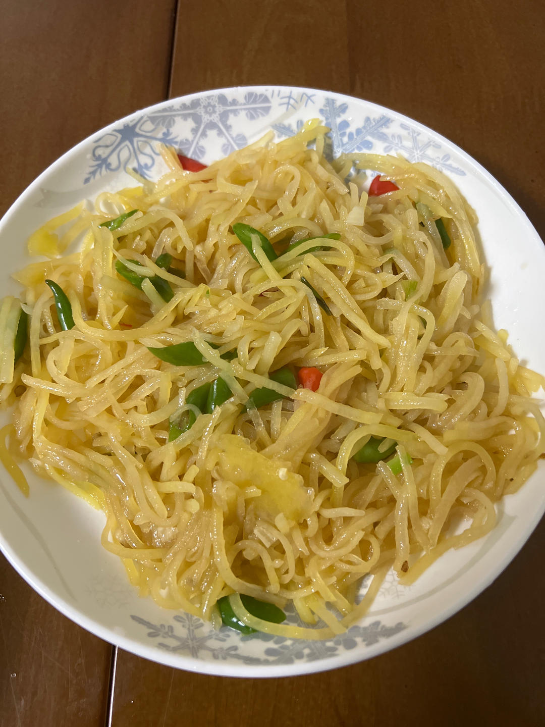 青椒土豆丝