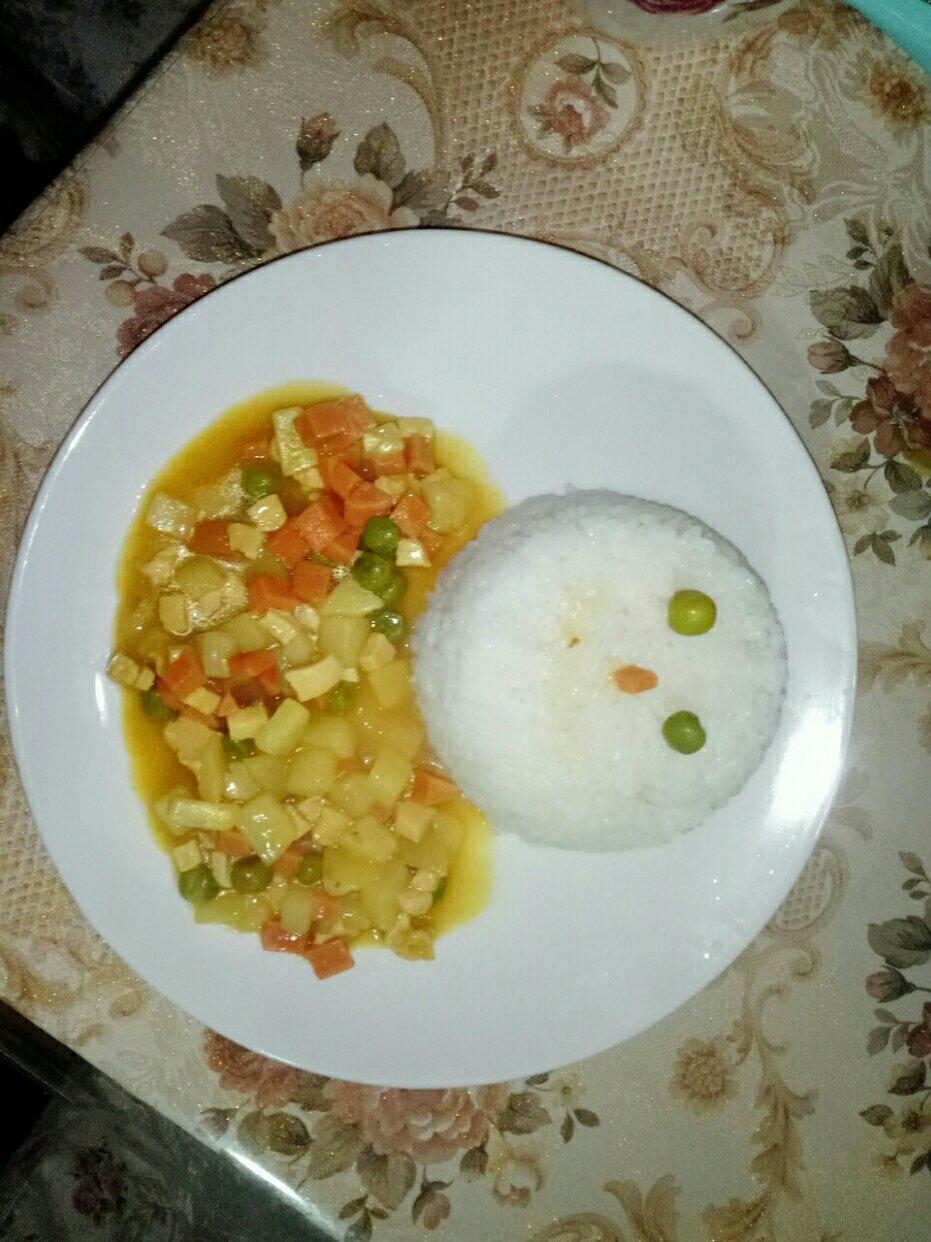 咖喱鸡肉饭