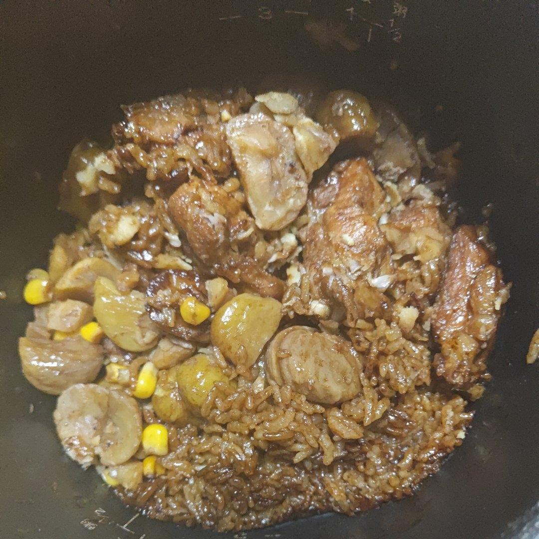 电饭锅版排骨焖饭
