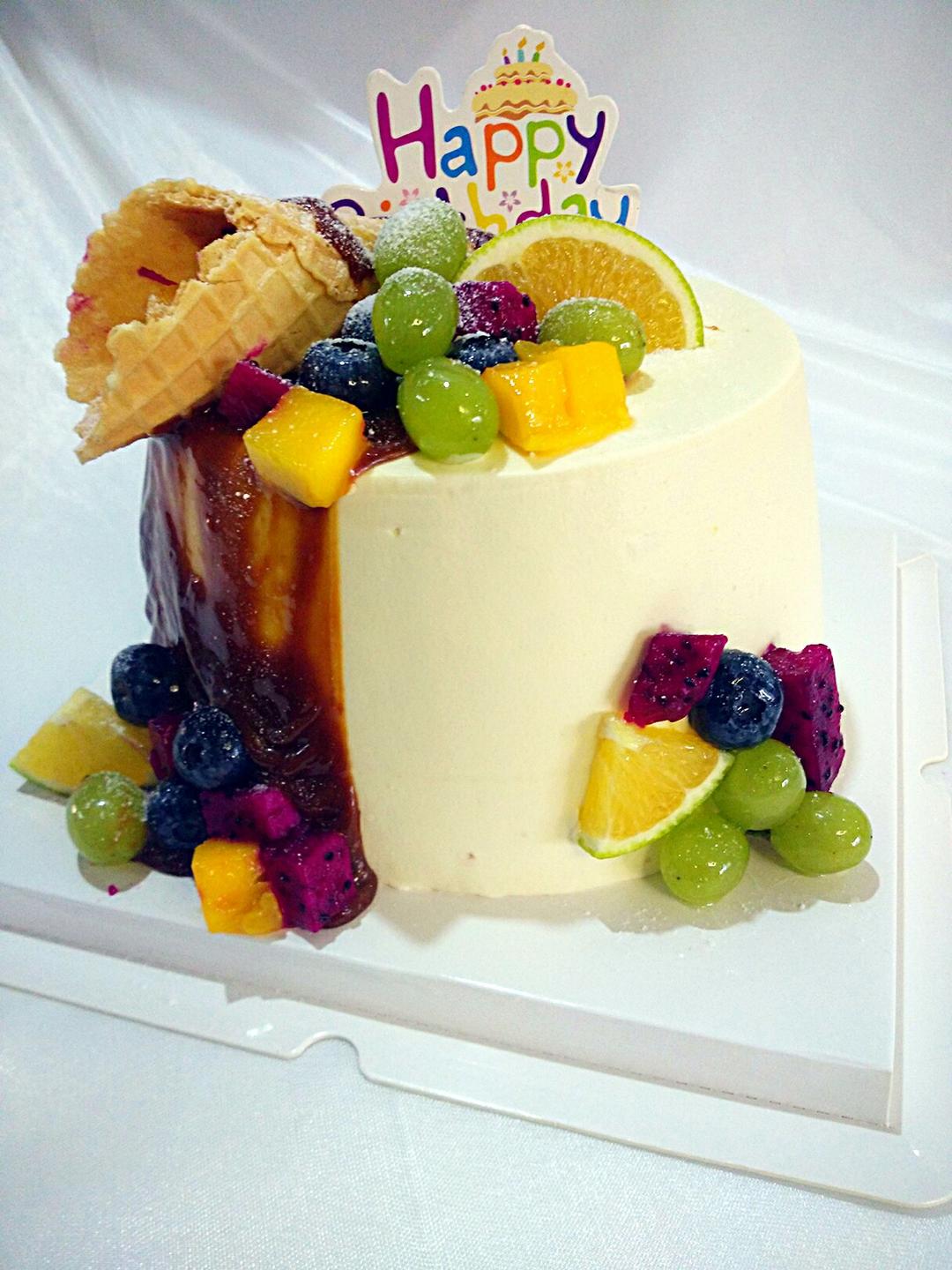 蛋糕淋面之二：焦糖奶油淋面