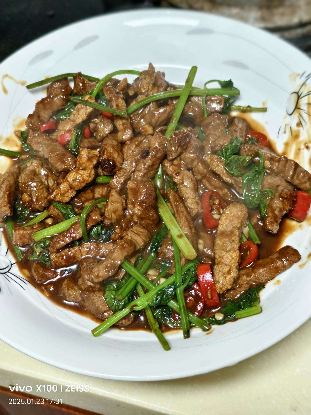 小炒牛肉