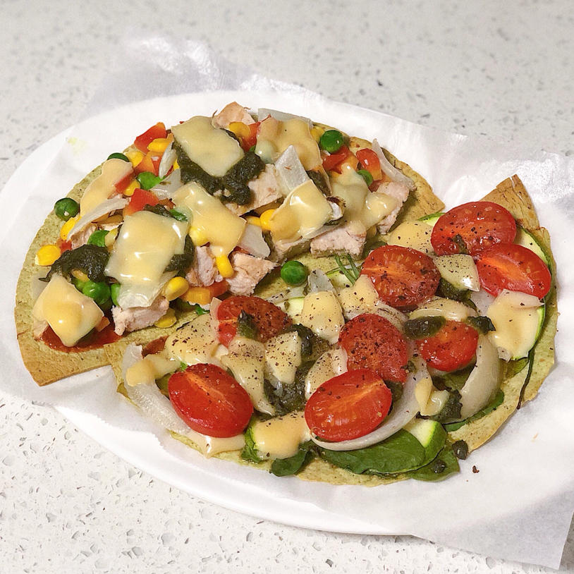 快手早餐—卷饼皮版简易披萨