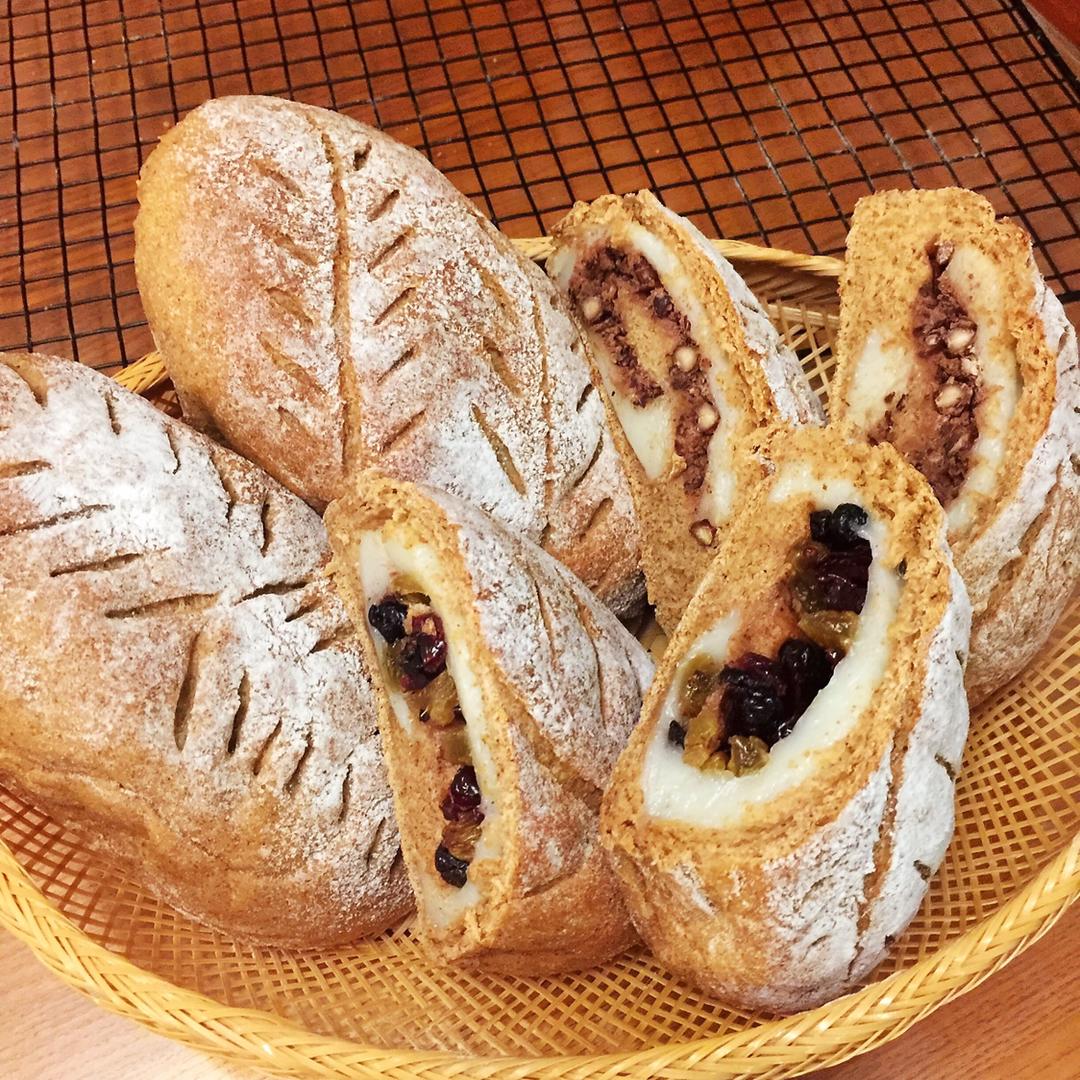 黄豆粉面包//无糖少油