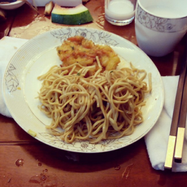 老上海本帮葱油拌面