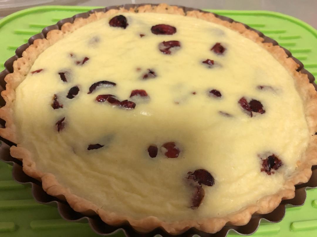 蔓越莓椰香芝士派