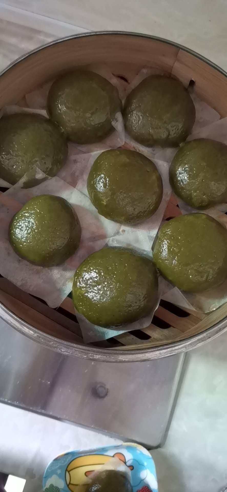 《Tinrry+》咸蛋黄肉松青团+红豆沙青团