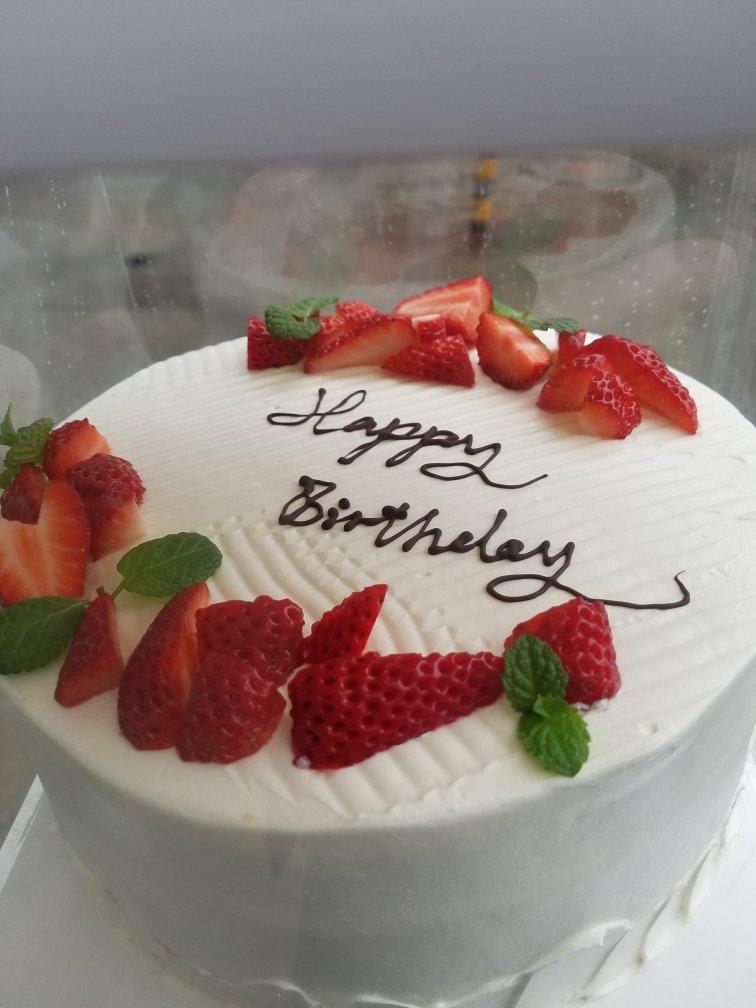 八寸加高戚风蛋糕