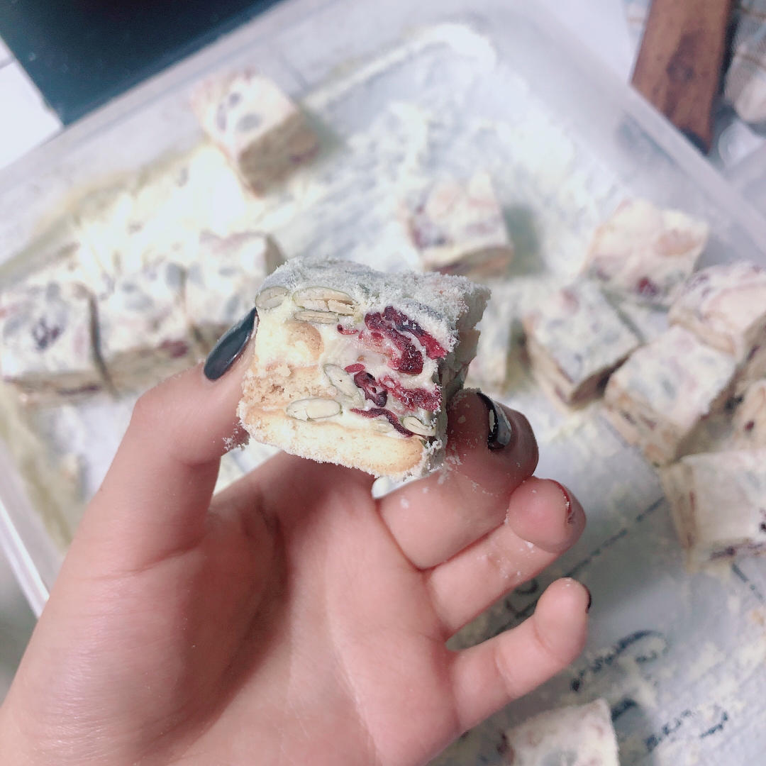 雪花酥  不甜版