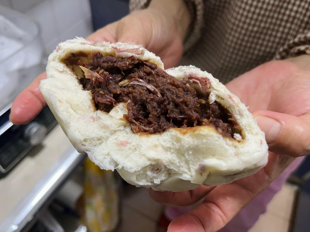 🪭玫瑰豆沙包○包子馒头系列