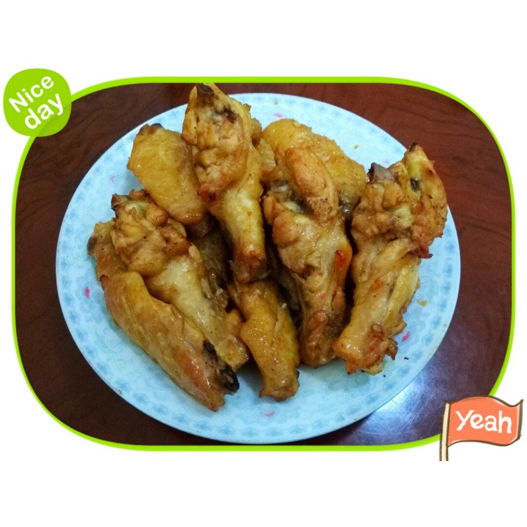 烤鸡翅（自制腌料）