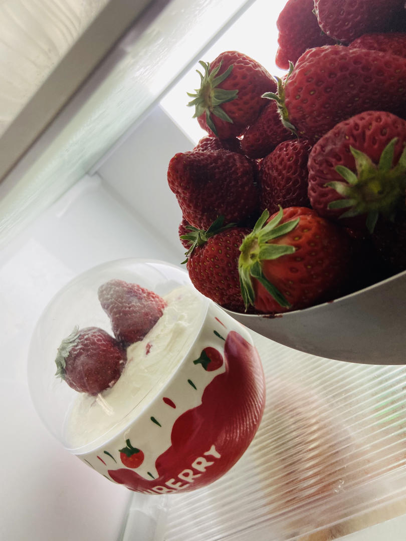 零卡糖！不怕胖！超🔥的草莓胖胖杯