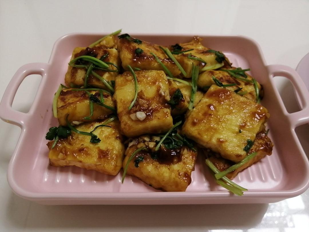 无敌好吃的香煎豆腐