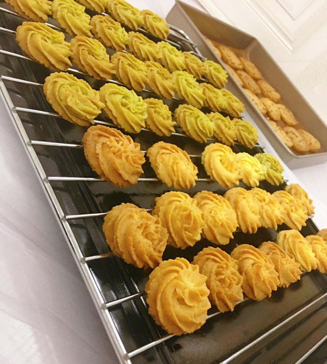 低糖！三色曲奇🍪                （原味🧀抹茶🍵巧克力🍫）