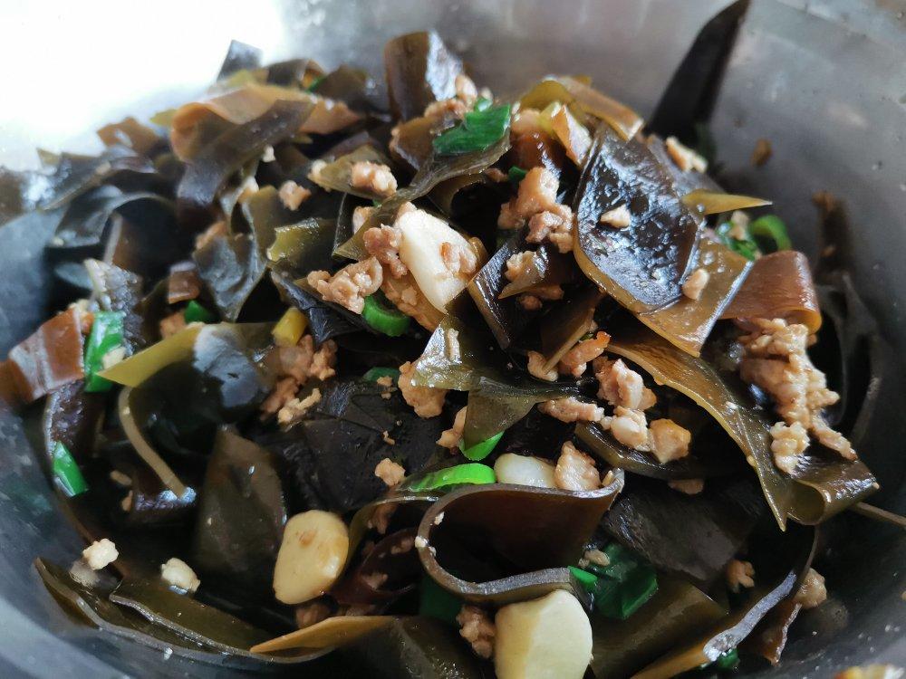 肉末海带丝