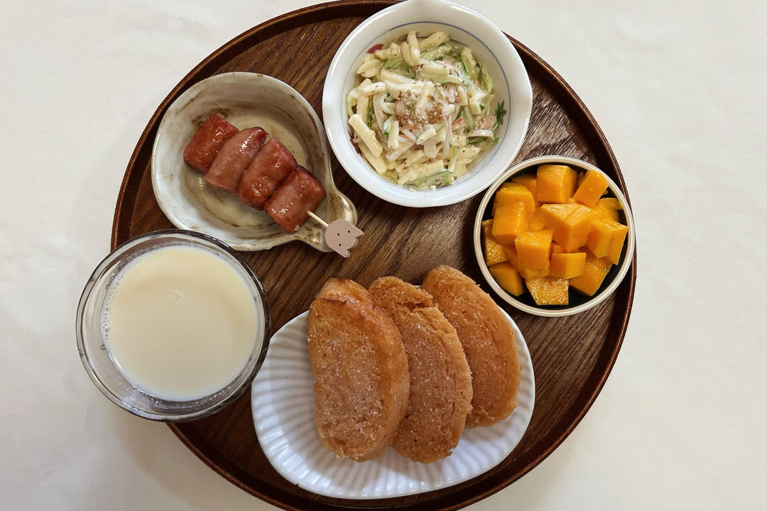 纯奶手撕吐司的做法 步骤1