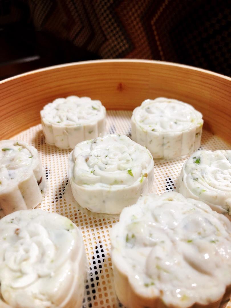 smilefoxzyl做的槐花糕