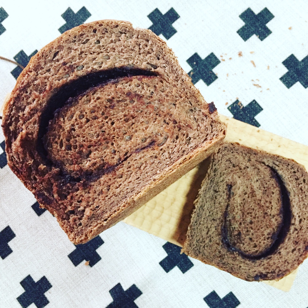 火遍Instagram的爆浆巧克力吐司~附原味吐司配方