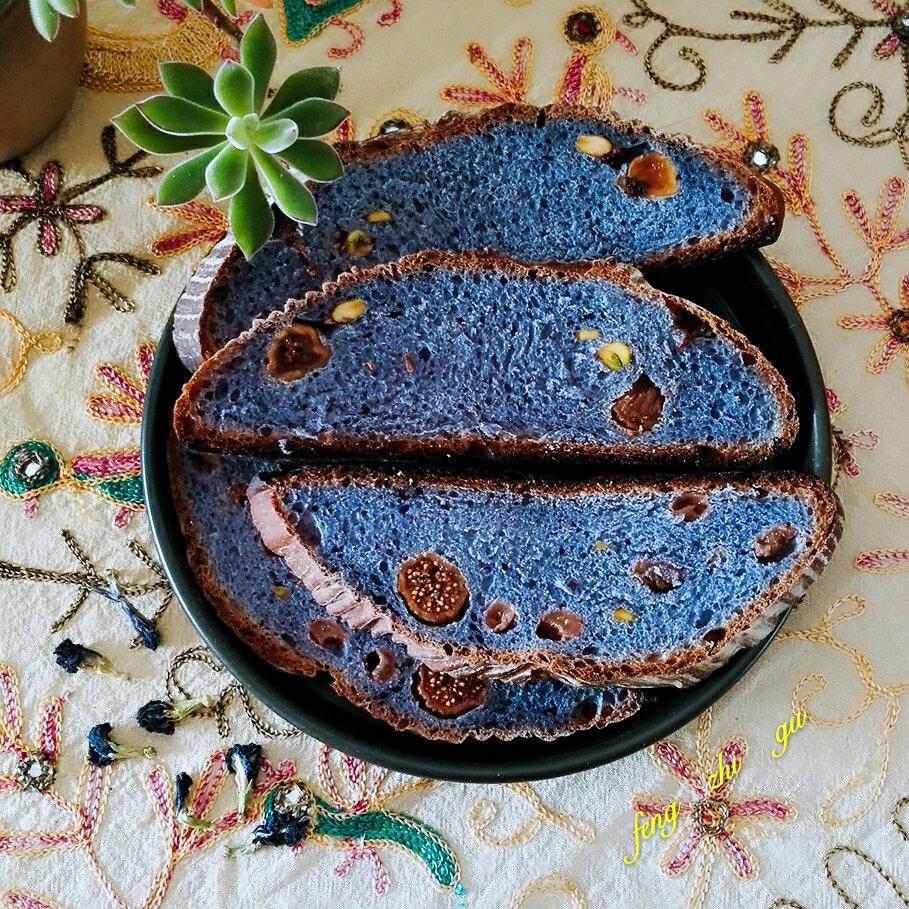 枫之谷做的全麦星空乡村面包