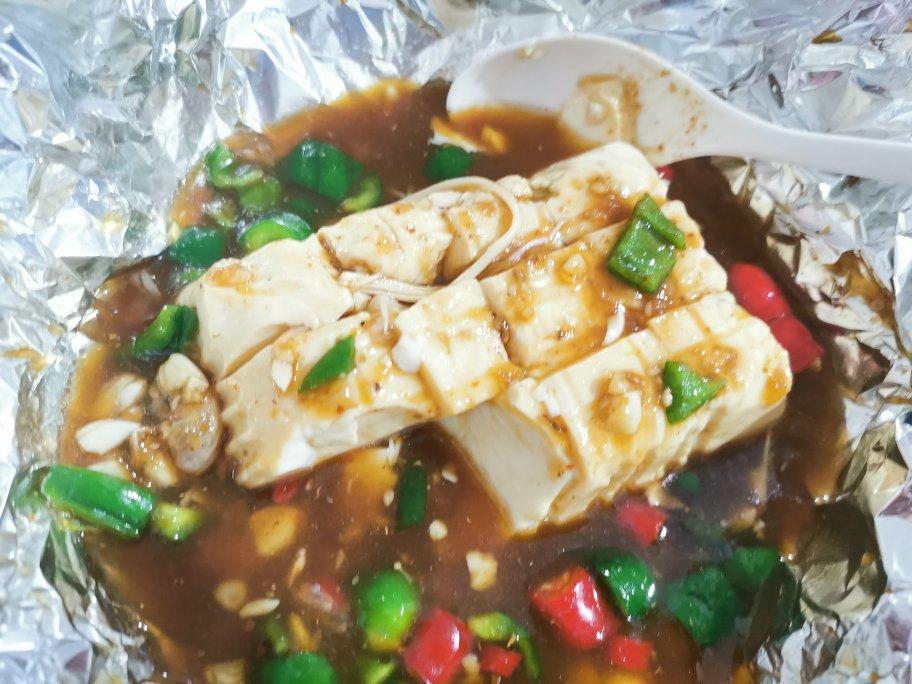 烤内酯豆腐