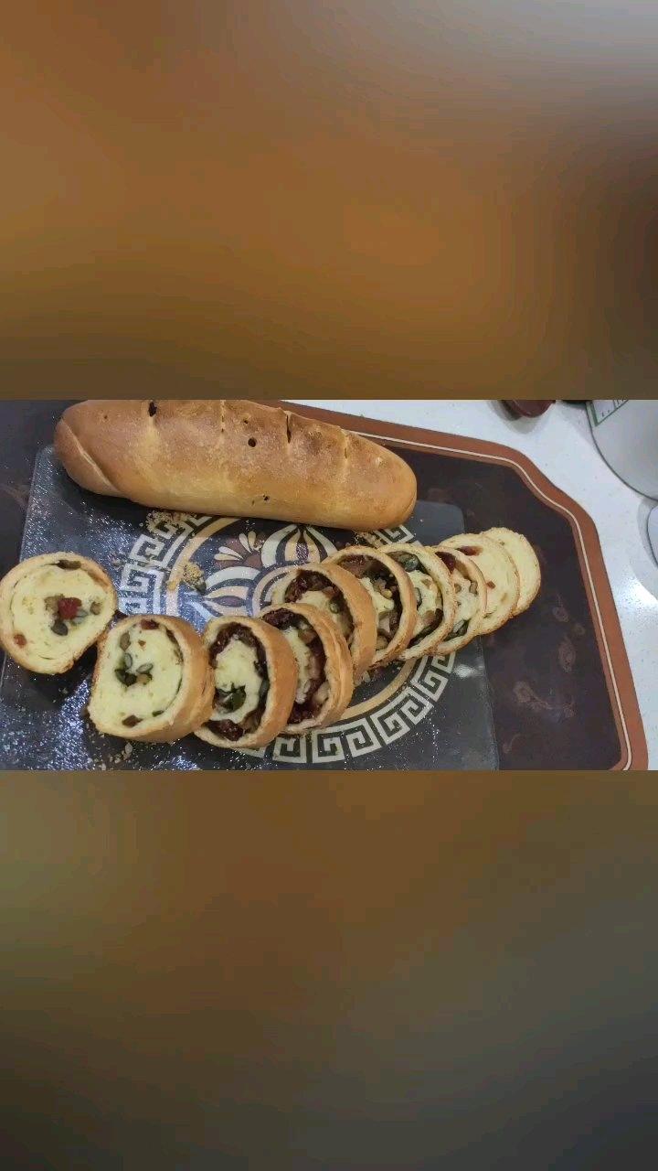 奶香坚果大列巴